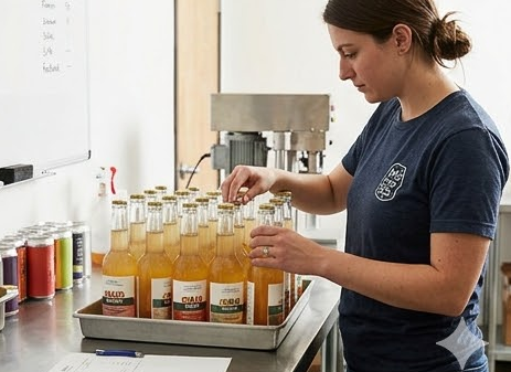 Small batch canning and bottling
