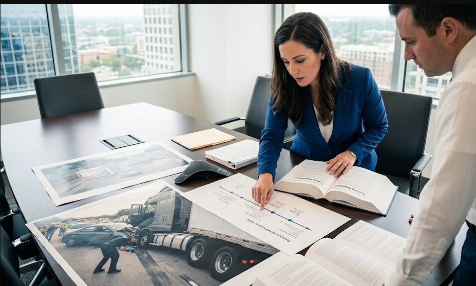 Trucking accident attorney